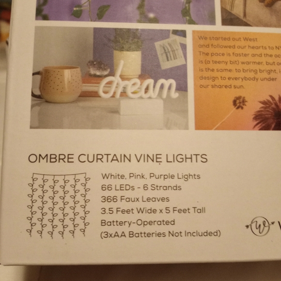 Curtain Vine Lights - Picture 2 of 3